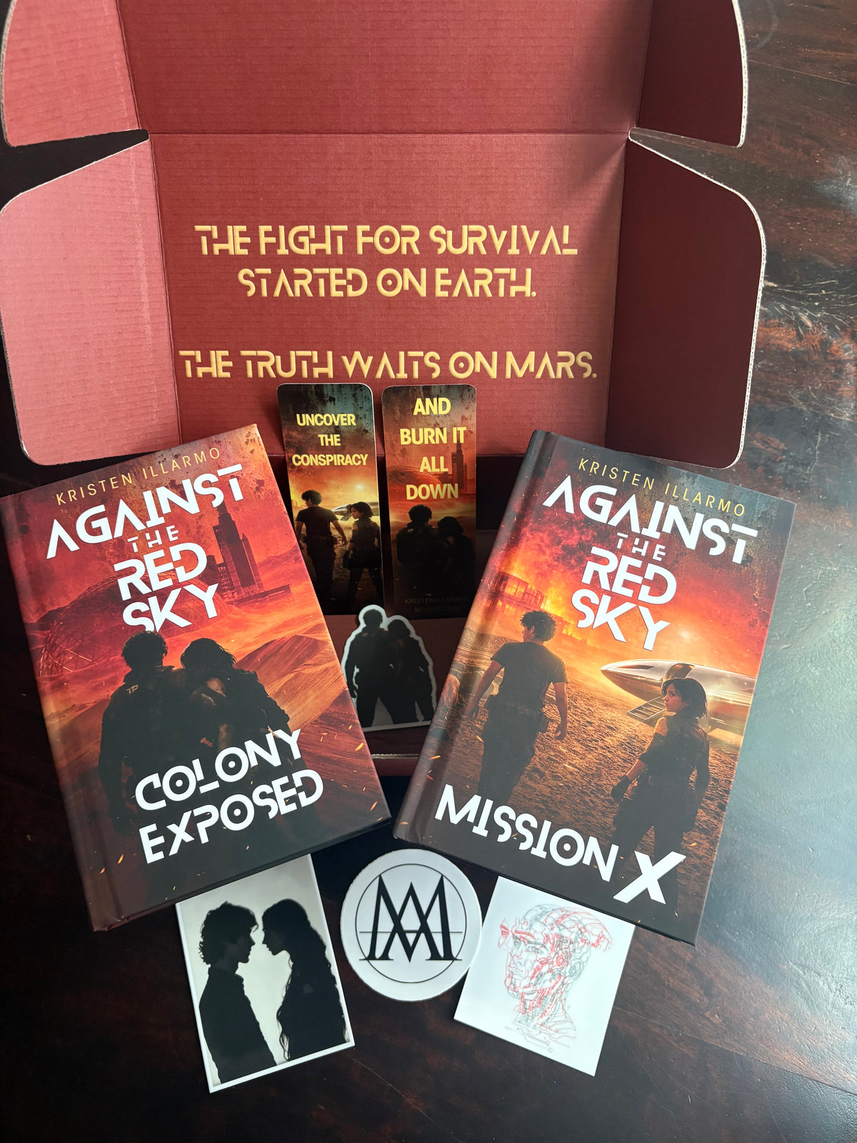 Against the Red Sky: Book Box (PRE-ORDER)