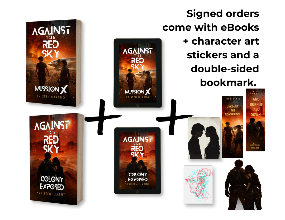 Against the Red Sky Paperback Bundle