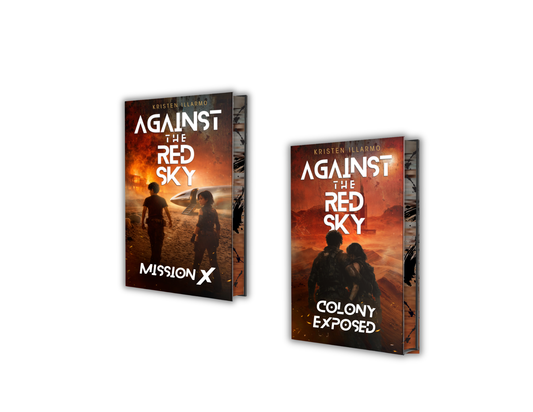Against the Red Sky signed hardcover duology