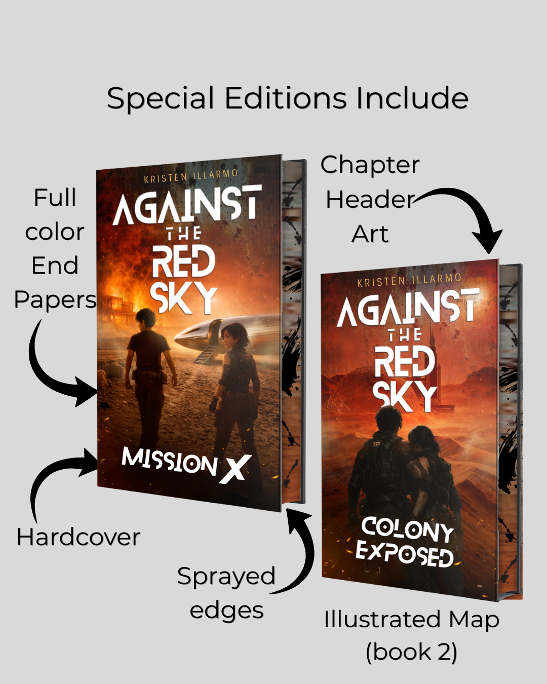 Against the Red Sky: Book Box (PRE-ORDER)