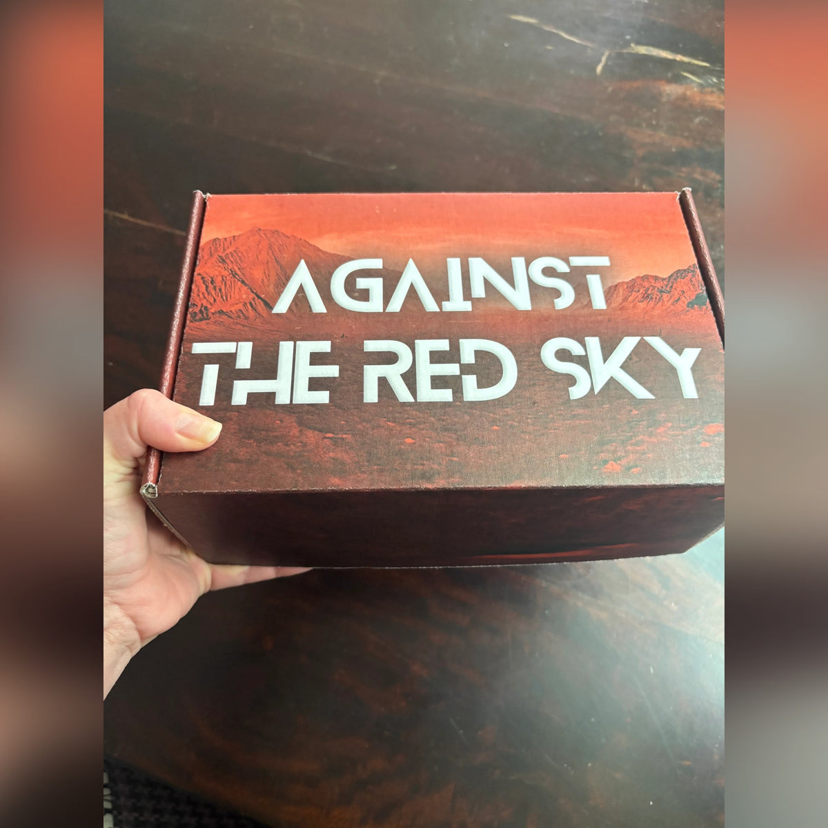 The Against the Red Sky Book Box, closed