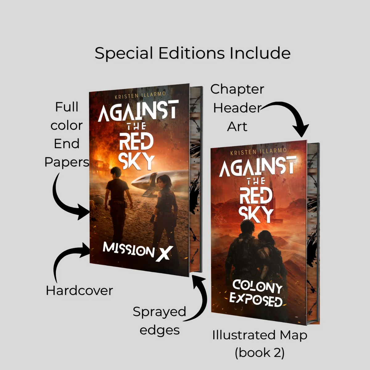 Special Edition features: hardcover, full-color endpapers, chapter header art, sprayed edges and an illustrated map