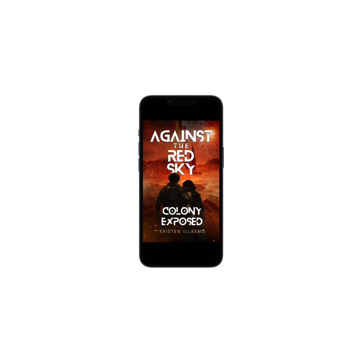 Colony Exposed eBook on a phone